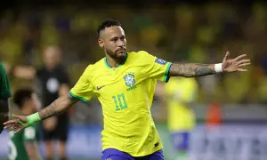 Neymar takes first step back on pitch but Haiti return remains remote
