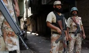 Suspected terrorist held in Rangers raid in Karachi's Shah Latif Town