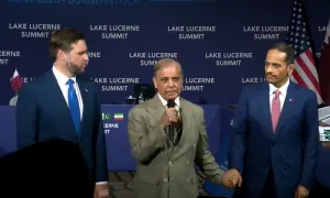 'Peace requires give and take': Vance, Shehbaz & Al Thani address summit opening ceremony ahead of US-Iran talks in Burgenstock
