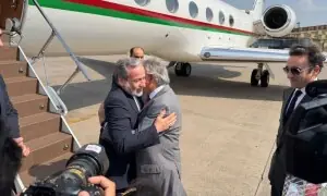 Iranian President Pezeshkian, FM Araghchi arrive in Pakistan