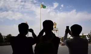 With its marble towers and the Gateway to Hell, Turkmenistan seems ready to open up to tourists