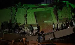 In pictures: Widespread destruction after back-to-back earthquakes in Venezuela
