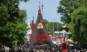 Countrywide Muharram 9 processions conclude peacefully amid strict security