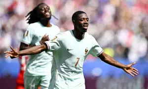 Dembele hits hat-trick as France thrash second-string Norway at World Cup