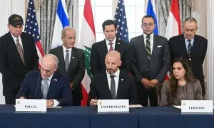 What challenges lie ahead for the US-Israel-Lebanon agreement?