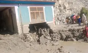 Cloudburst-induced floods wreak havoc in Diamer&rsquo;s Thore Valley