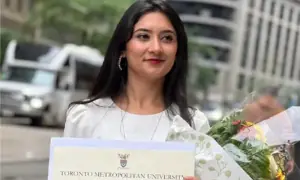 'Grief into strength': Mashal Khan's sister graduates in journalism from Toronto university