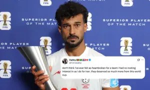 Iran may have been eliminated from the FIFA World Cup but it won hearts around the world