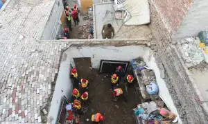 Lahore police book tuition centre owner, construction worker after roof collapse claims 14 lives