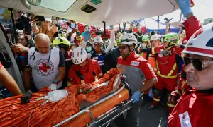 Rescuers dig out Venezuelan man eight days after quakes; death toll nears 2,300