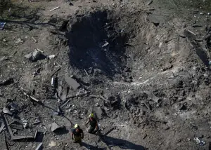 &lsquo;Most massive&rsquo; Russian attack on Kyiv kills at least 25