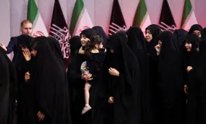 PHOTOS: Iranian leaders, international delegates attend farewell ceremony for former supreme leader Ayatollah Ali Khamenei