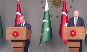 PM Shehbaz, Turkiye's Erdogan address joint press conference in Istanbul