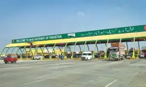 NHA increases toll tax on Islamabad-Lahore M-2 Motorway by 7pc