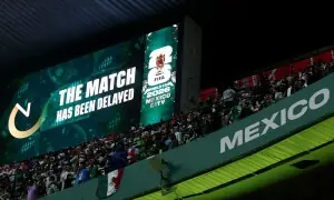 Mexico-England World Cup match delayed one hour due to storms