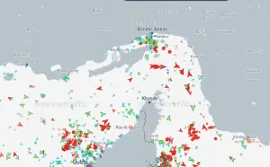 Fleet of 10 Japan-related ships exit Hormuz strait, data shows