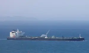 Oil tanker hit by 'unknown projectile' in Strait of Hormuz region, says maritime agency