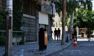 Syria says 18 wounded in Damascus blasts during French President Macron's visit