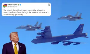 Trump said the US is at war with the Islamic Republic of Japan and the internet is having a field day