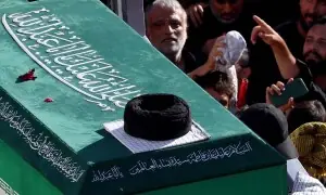 'Only revenge': Iran mourners defiant at Khamenei burial