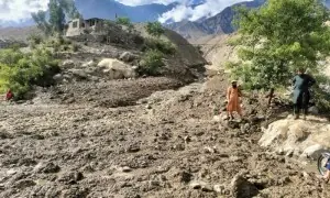 Floods wreak havoc on Diamer