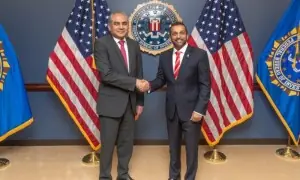 FBI chief Kash Patel hosts Naqvi in Washington, hails 'critical partnership'