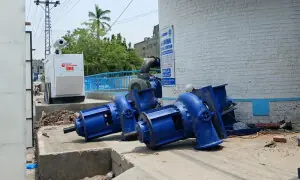 12 rainwater disposal stations&rsquo; capacity enhanced