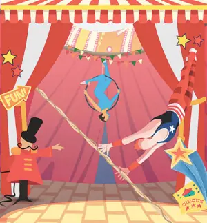 The tent of energy and play