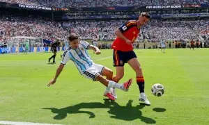 Spain control rhythm and territory
