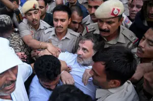 Gandhi siblings arrested after protest outside Modi&rsquo;s home