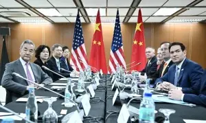 Rubio holds talks with China's Wang Yi as regional powers join Asean meeting