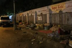 Homeless man sleeping on footpath in Karachi's DHA run over, killed by pickup truck