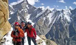 Rockfall at Trango Tower peak base camp injures 3 foreign climbers