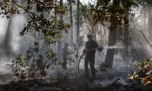 Firefighters in France, Spain scramble to contain blazes as new heatwave looms