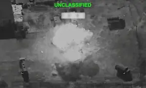 US military carries out 'heavy wave' of retaliatory strikes on Iran for attack on bases