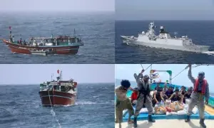 Pakistan Navy rescues 19, including eight Iranians, after vessel breaks down off Gwadar