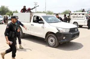 Nine policemen martyred, 28 injured in Hangu checkpost attack