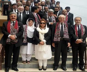 SCBA pays tribute to retiring Justice Musarrat Hilali