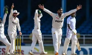 Pakistan close on series-levelling win against West Indies