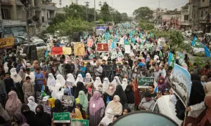 JI protests cause traffic disruptions across Karachi