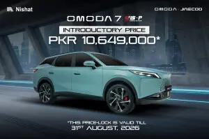 Omoda 7 Price unveiled in Pakistan: Rs10,649,000