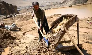 Afghanistan's gold rush upends lives, landscapes in northeastern Badakhshan province