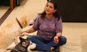 Nadia Afgan says children need to be raised to treat animals with kindness