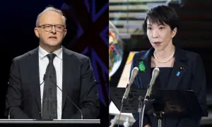 Australian PM under fire for &lsquo;melons&rsquo; gag about Takaichi
