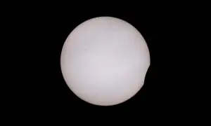 Solar eclipse darkens Arctic Russia on course for Spain