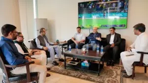 Iran&rsquo;s cricket delegation meets PCB officials
