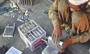 Manufacturing  batteries locally