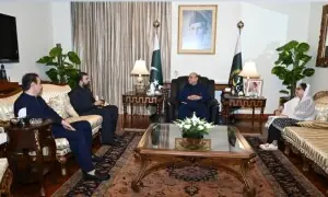 Terrorist attempts to impede Balochistan's development will be foiled 'at all costs', Zardari tells CM Bugti