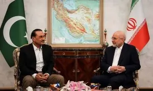 CDF Munir vows continued efforts to stabilise region in meeting with Iran&rsquo;s Ghalibaf