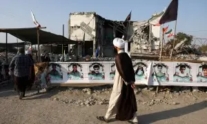 PHOTOS: Iranians visit Minab school destroyed in February airstrike